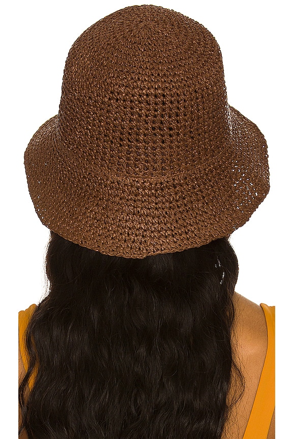 view 2 of 3 ШЛЯПА SABINA in Tobacco