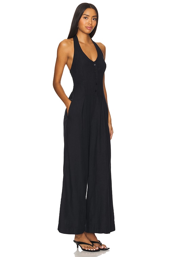 view 2 of 3 Alena Jumpsuit in Black