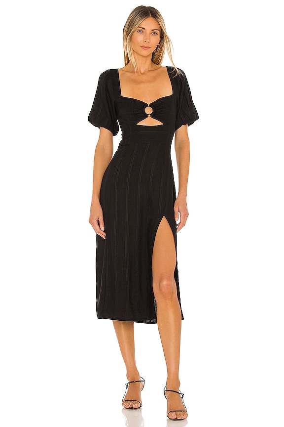 view 1 of 3 VESTIDO SIENNA in Black