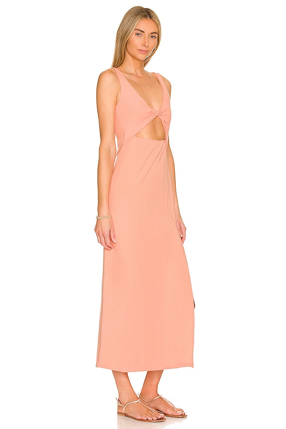 view 2 of 3 VESTIDO MIDI NICO in Tangy