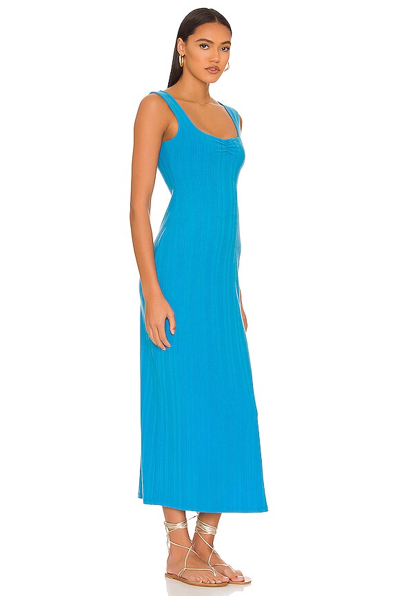 view 2 of 3 ROBE MI-LONGUE CELINE in Electric Blue