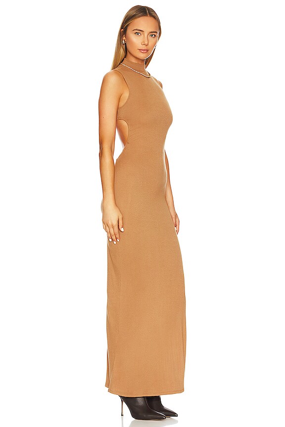view 2 of 3 Chandler Dress in Camel
