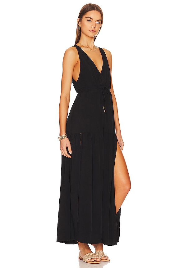 view 2 of 4 ROBE DE PLAGE EMMA in Black