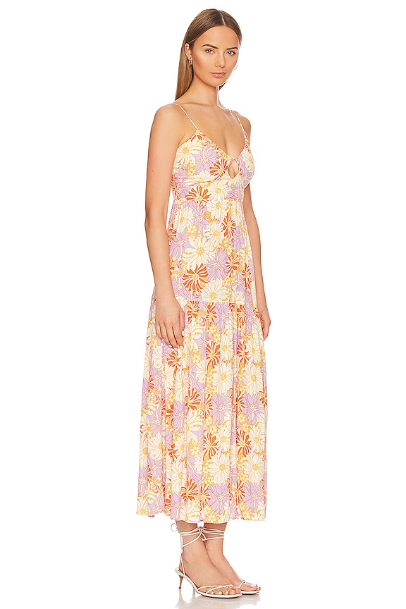 view 2 of 3 Gemma Dress in Wavy Daisy