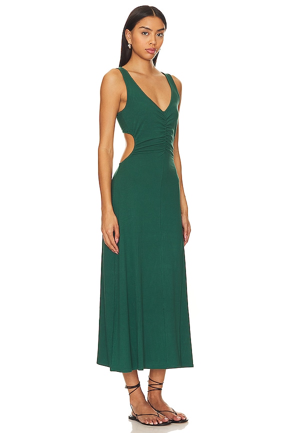 view 2 of 3 MARGOT 미디 원피스 in Emerald