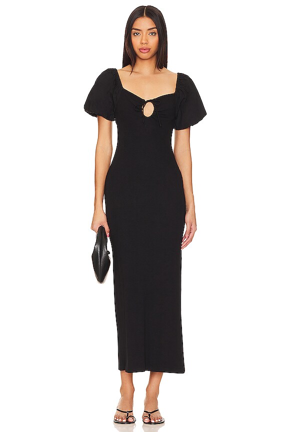 view 2 of 4 VESTIDO MIDI CHELSEA in Black