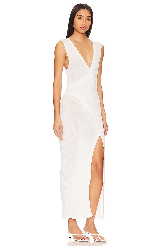 view 2 of 3 TUNIQUE DE PLAGE CANDICE in White