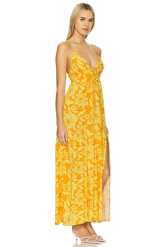 view 2 of 3 ROBE MAXI VICTORIA in Golden Hour Blooms
