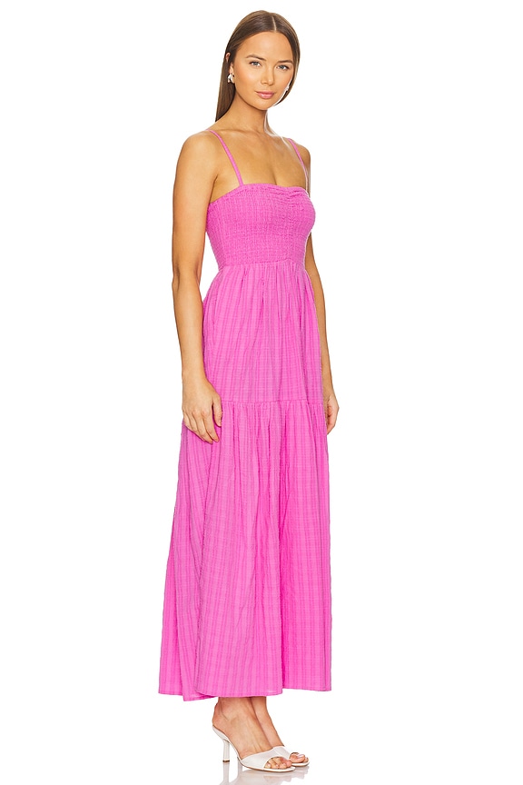 view 2 of 4 Mallorca Dress in Raspberry