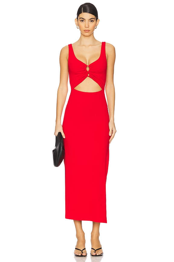 view 2 of 4 Camille Dress in Flame