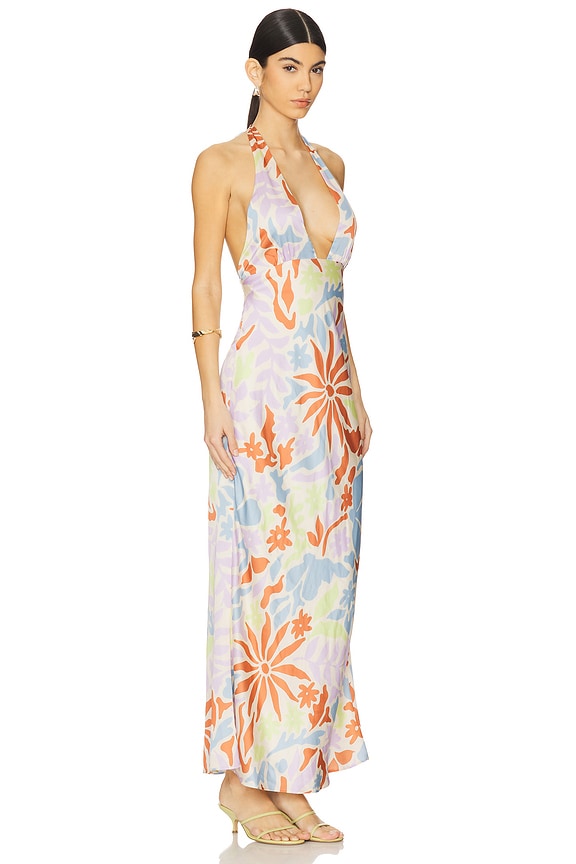 view 2 of 3 Tuscany Dress in Botany Bay