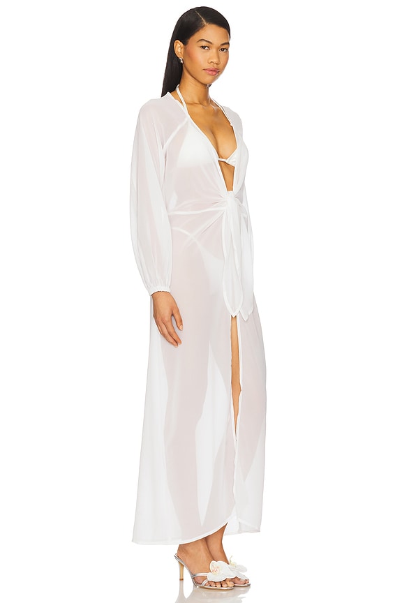 view 2 of 3 VESTIDO ANNA in White