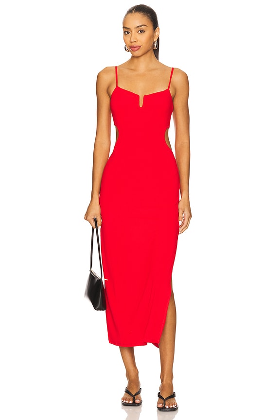 view 1 of 3 Cameron Dress in Flame