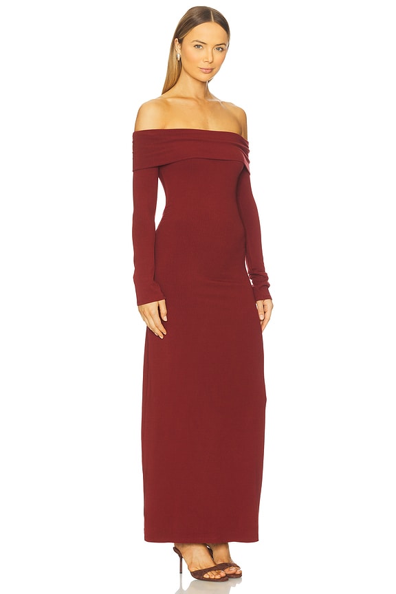 view 2 of 3 VESTIDO CARRIE in Sangria