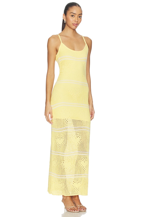 view 2 of 3 VESTIDO HEART TO HEART in Daisy & Cream