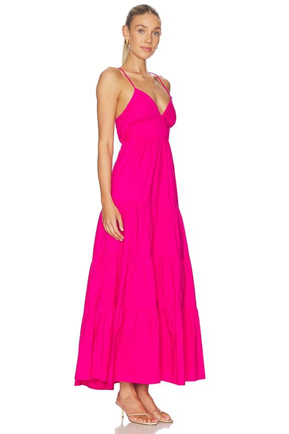 view 2 of 3 Laina Dress in Bougainvillea