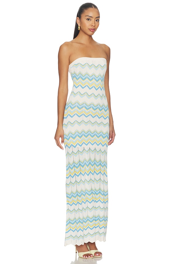 view 2 of 3 Hallie Maxi Dress in Gold Coast