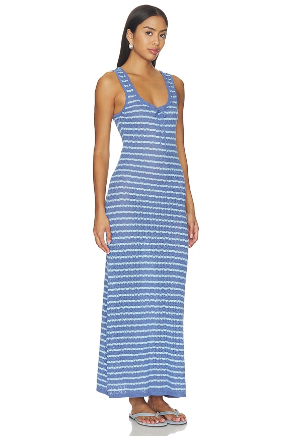 view 2 of 4 ROBE MAXI ROSALIE in Blue Lagoon
