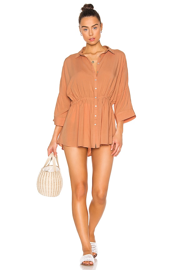 view 1 of 3 Pacifica Tunic in Toasted