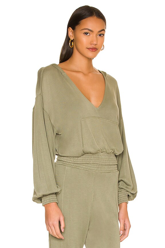 view 2 of 4 Seaglass Hoodie in Army