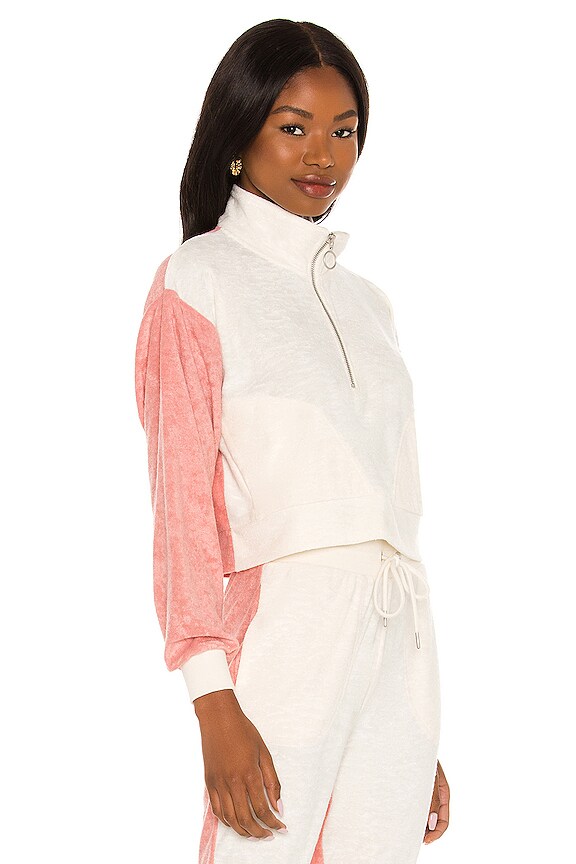 view 2 of 4 PULL EN MOLLETON BEST LIFE in Primrose & Cream