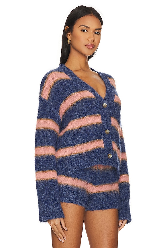 view 2 of 4 Montauk Cardigan in Montauk Stripe