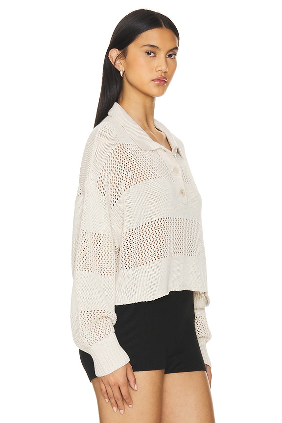 view 2 of 4 Rugby Sweater in Bone