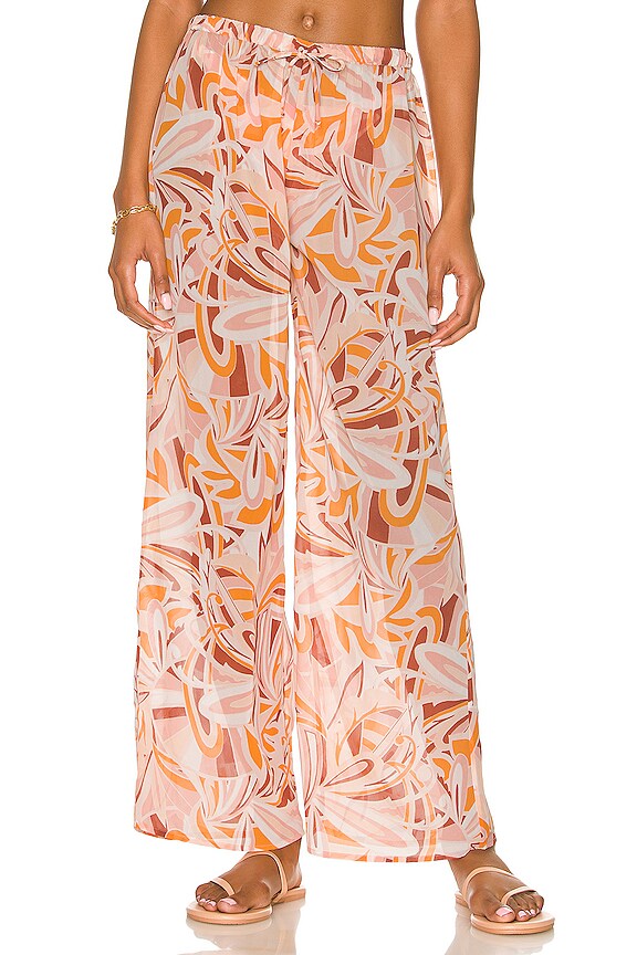 view 1 of 4 PANTALÓN CATALINA in Psychedelic Summer