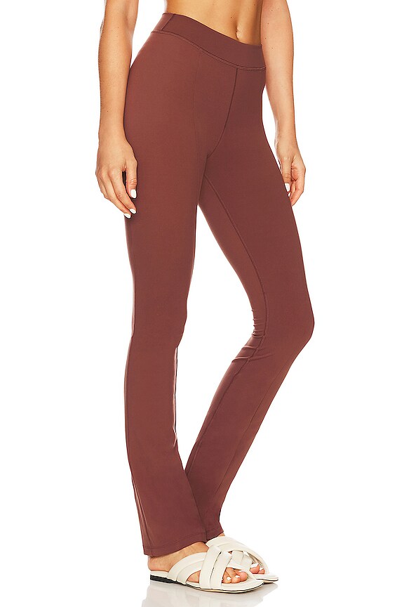view 2 of 4 x Tessa Brooks Knox Flare Leggings in Cafe