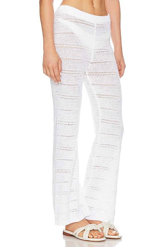 view 2 of 4 Marbella Pant in White