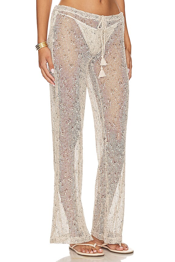 view 2 of 5 x Hanna Montazami Kai Pant in Along The Coast Mesh