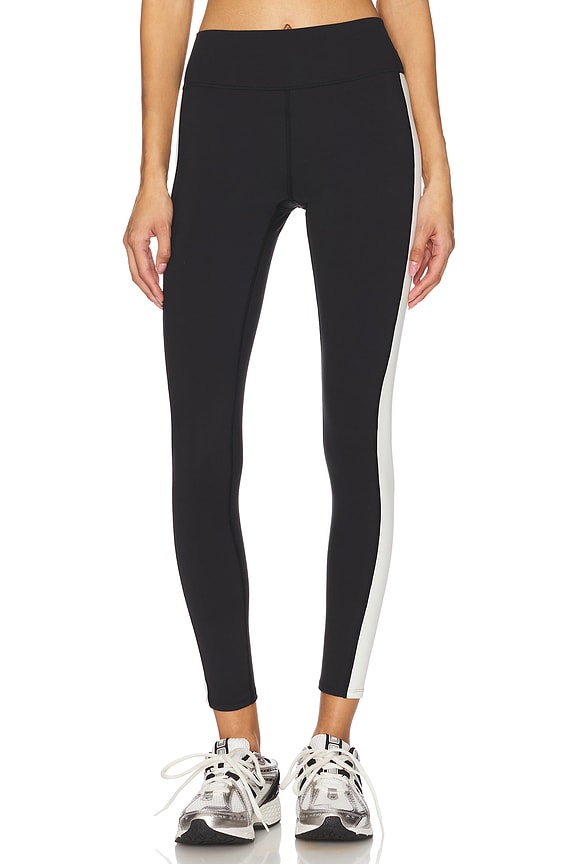 view 2 of 7 Sidelines Legging in Black & Cream