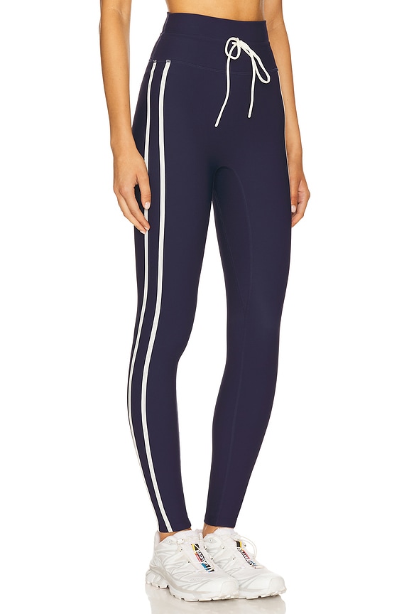 view 2 of 6 Sutton Legging in Midnight Blue & Cream