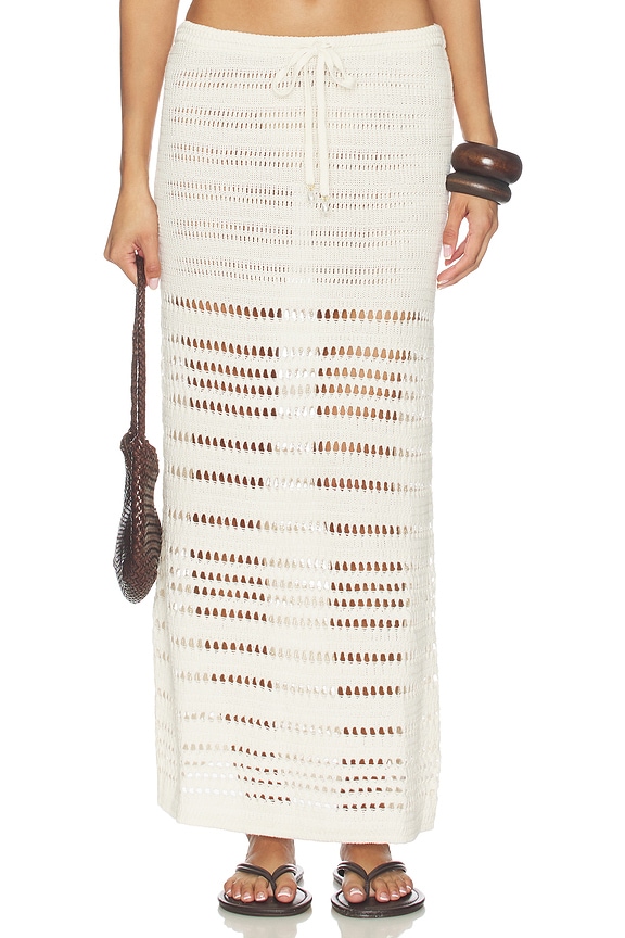 view 1 of 6 Tula Skirt in Cream
