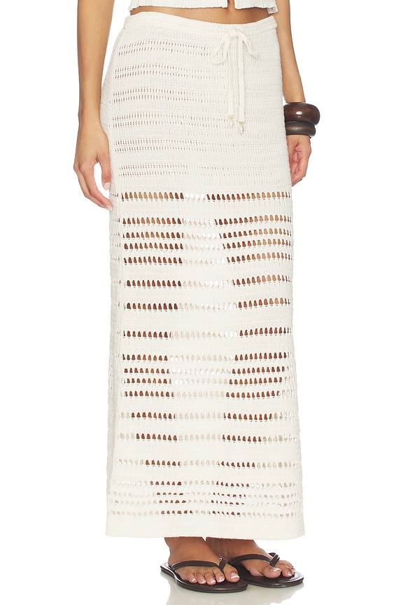 view 2 of 6 Tula Skirt in Cream