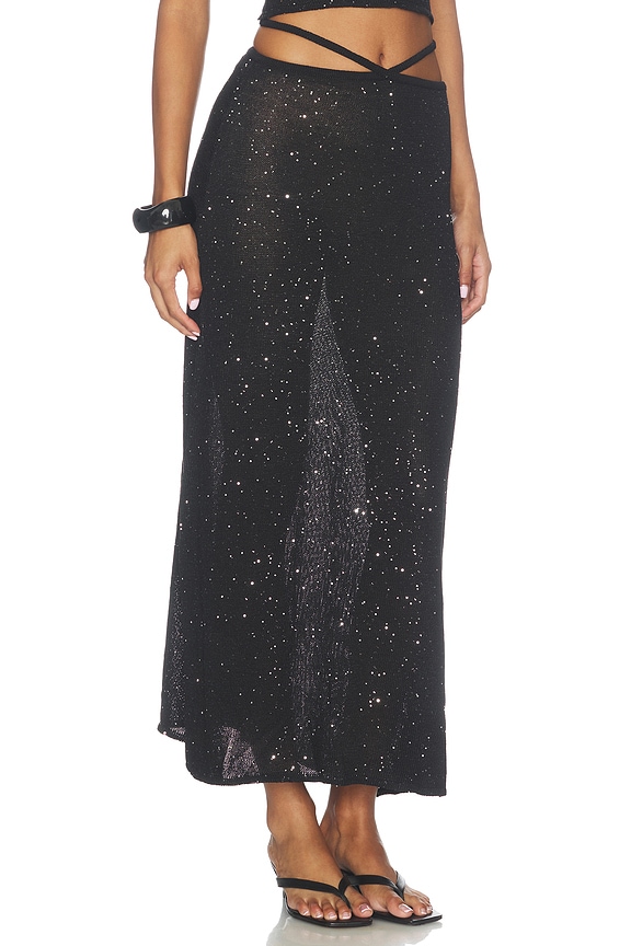 view 2 of 6 Last Light Skirt in Black