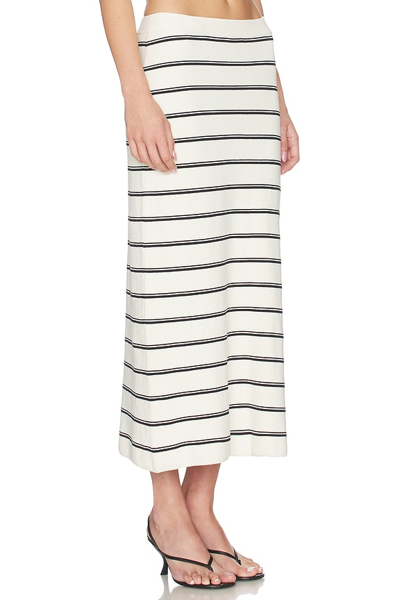 view 2 of 6 FALDA MIDI RAVELLO in Mykonos Stripe
