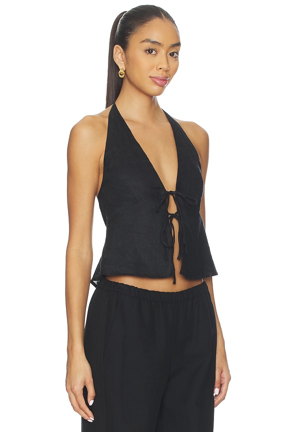 view 2 of 4 April Top in Black