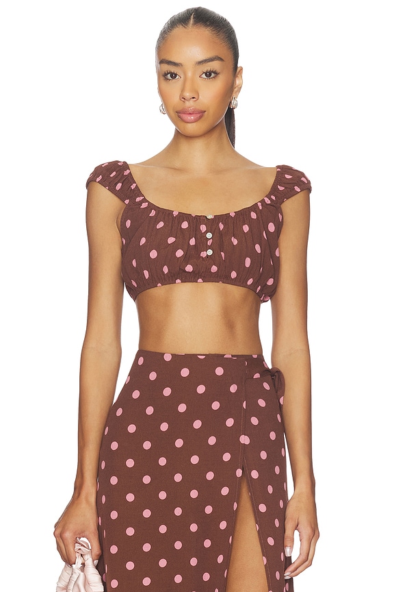 view 1 of 4 Ever Top in Alotta Polka Dot