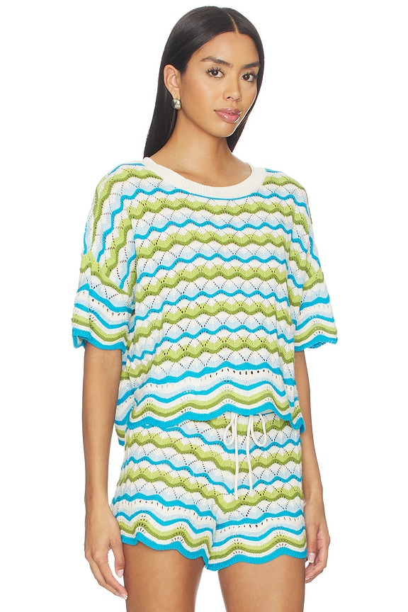 view 2 of 5 Sunchaser Top in Island Breeze