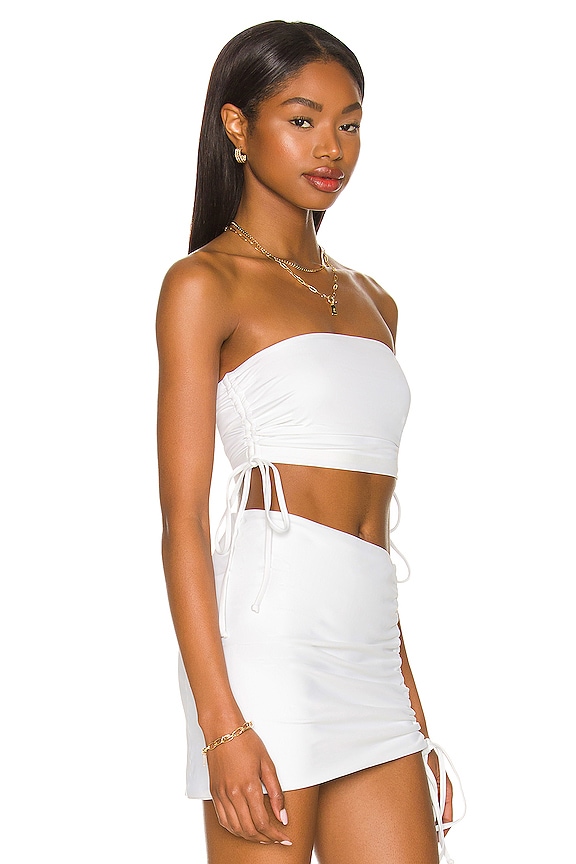 view 2 of 4 L*Space X TESSA BROOKS Kim Tube Top in White