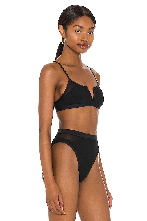 view 2 of 5 HAUT DE MAILLOT DE BAIN SADIE in Black