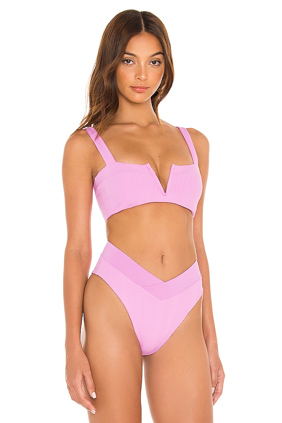 view 2 of 5 Lee Lee Bikini Top in Rosebud