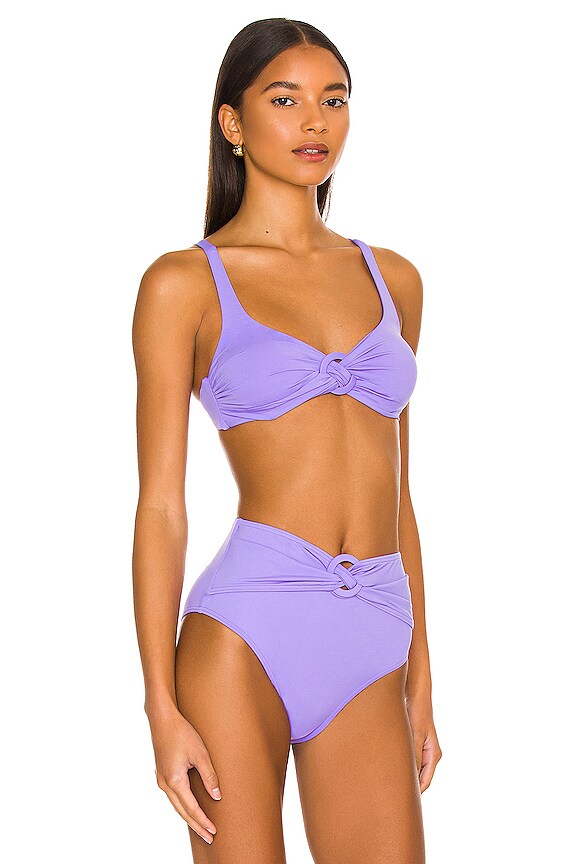 view 2 of 4 BELLA 비키니 탑 in Amethyst