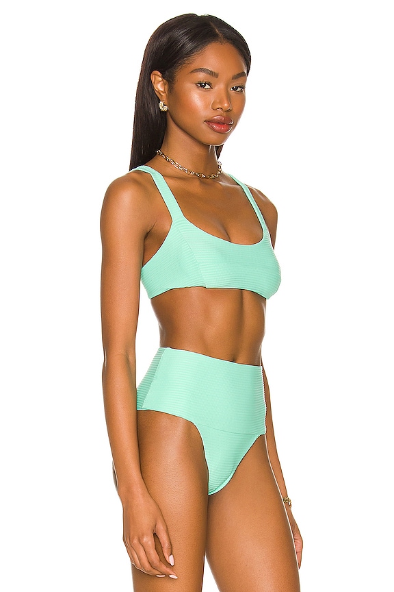 view 2 of 4 Jess Bikini Top in Bright Teal