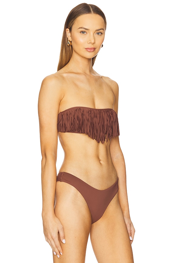 view 2 of 4 Dixie Bikini Top in Cafe