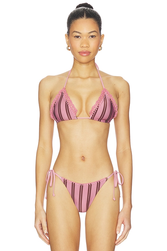 view 2 of 5 Samba Top in On The Stripe Side & Alotta Polka Dot