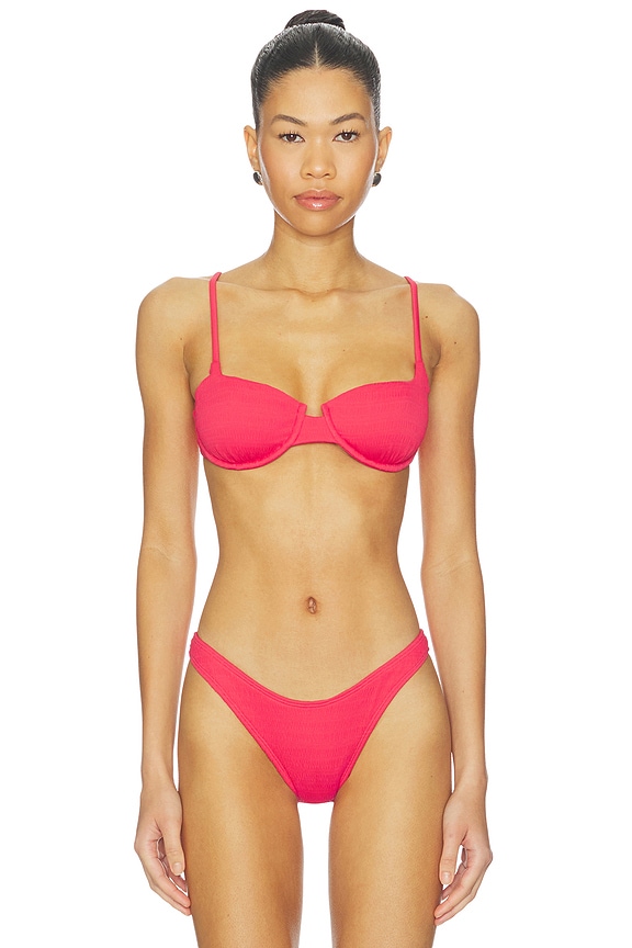 view 1 of 4 HAUT DE MAILLOT DE BAIN BELLE in Pout