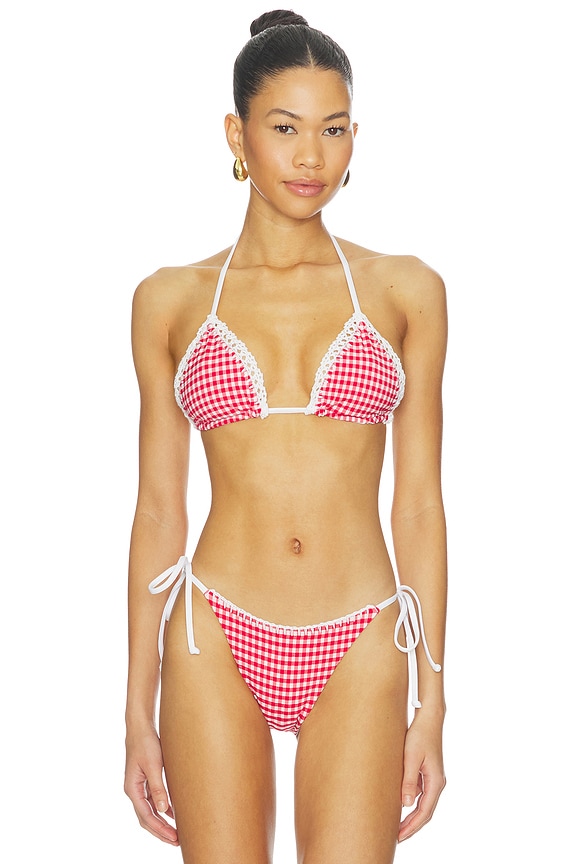 view 1 of 5 TOP BIKINI SAMBA B in Lipstick Red