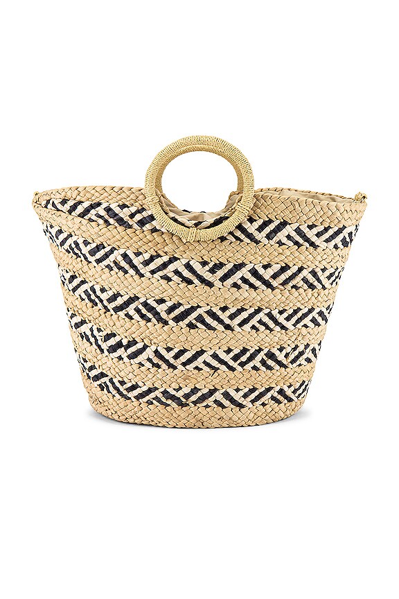 view 2 of 5 Nessa Straw Bag in Natural